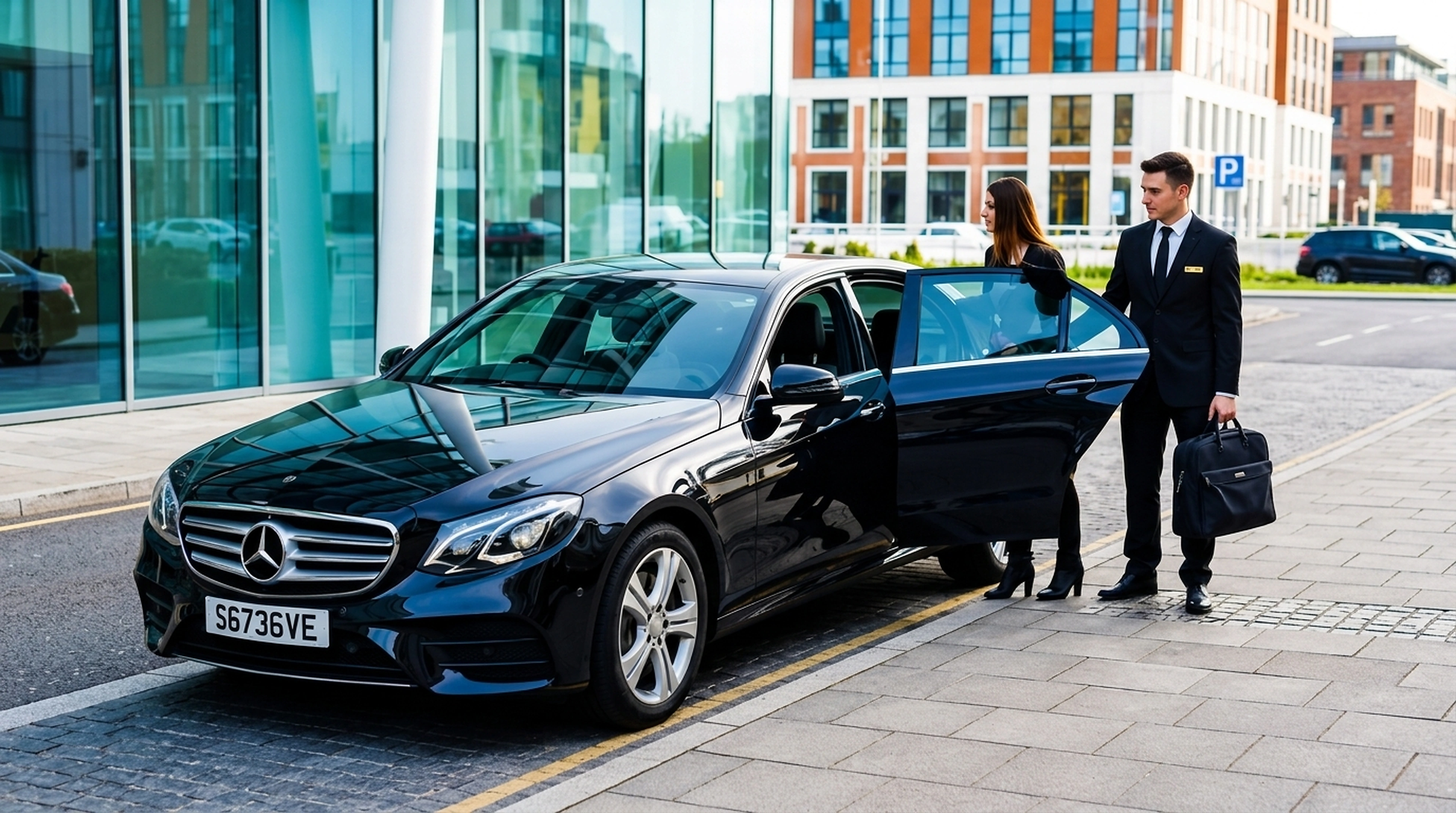 Curbside Executive Arrival